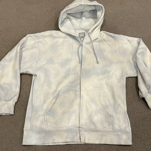 TNA Aritzia oversized zip Hoodie
